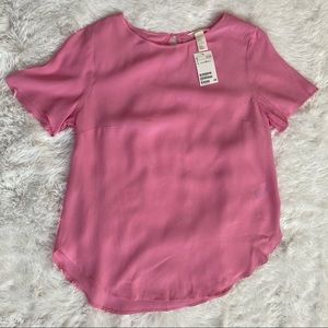 🍭H&M Pink Blouse Size 10 NWT